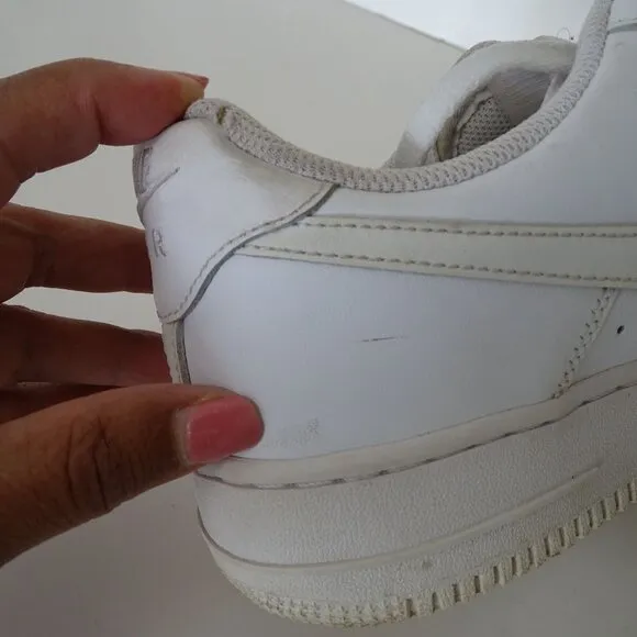 Nike Air Force 1 Low White Sneakers Women Size 11 Casual Shoes DD8959 100
