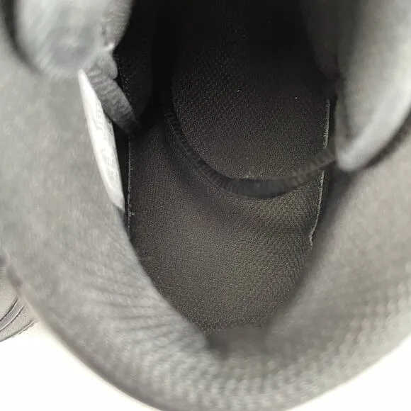 Nike Air Force 1 Mid Top Men’s 9 Triple Black Basketball Sneakers Casual Shoes
