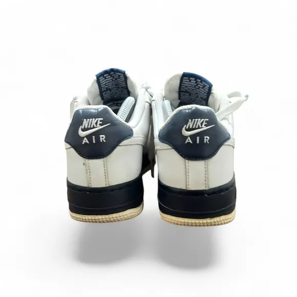 Nike Air Force White Obsidian Running Sneakers Kid's Size 5 Youth