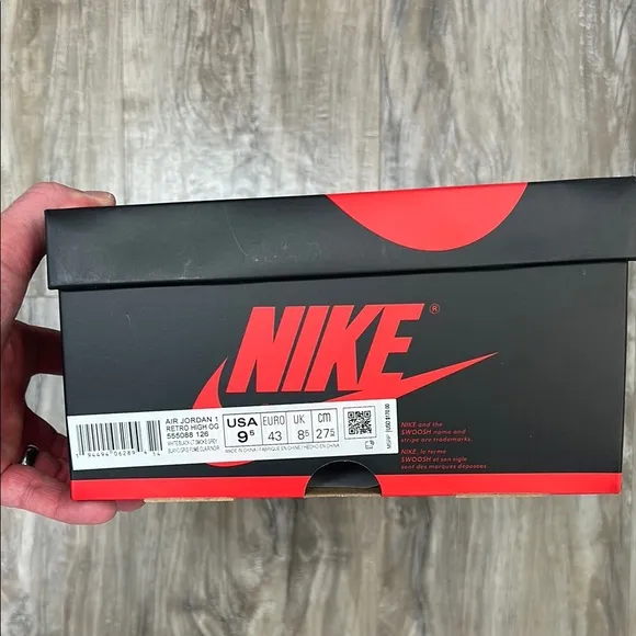 Nike Air Jordan 1 High “Smoke Grey” Men’s 9.5