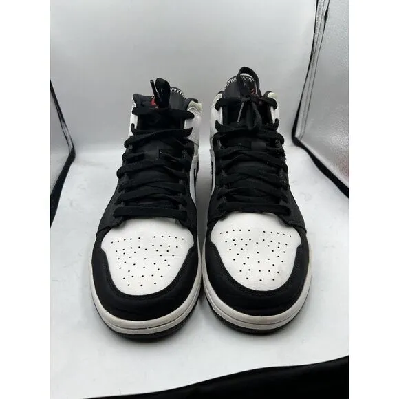 Nike Air Jordan 1 Mid SE Red Black Toe Men's‎ Basketball Shoes Sneakers Size 9.5