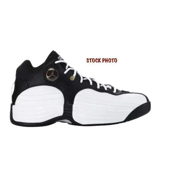 Nike Air Jordan Jumpan Team 1 sneakers 9 mens basketball mid white black shoes
