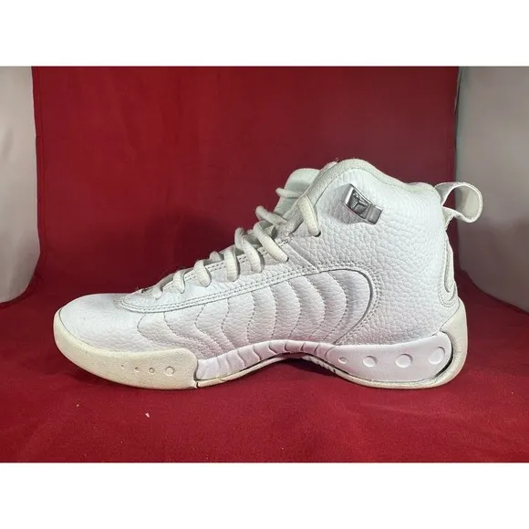 Nike Air Jordan Jumpman Pro BG (GS) Platinum‎ White 907973-100 Youth Size 5.5Y