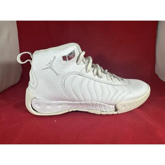 Nike Air Jordan Jumpman Pro BG (GS) Platinum‎ White 907973-100 Youth Size 5.5Y