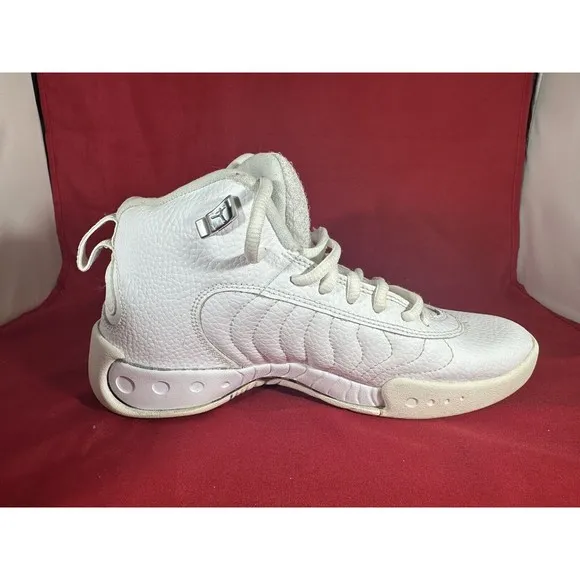 Nike Air Jordan Jumpman Pro BG (GS) Platinum‎ White 907973-100 Youth Size 5.5Y