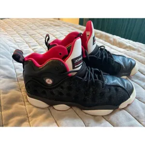 Nike Air Jordan Jumpman Team 2 G (GS) Basketball Shoes Size 5Y Black Pink