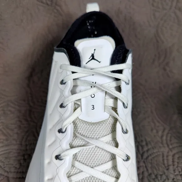 Nike Air Jordan Trainer Prime White Wolf Grey Basketball Sneaker Mens Shoe Sz 10