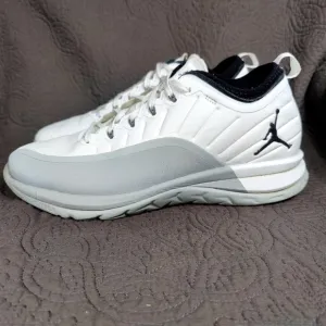 Nike Air Jordan Trainer Prime White Wolf Grey Basketball Sneaker Mens Shoe Sz 10