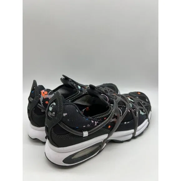 Nike Air Kukini Paint Splatter DV1894-001 Black Running Sneakers Men's Size 9