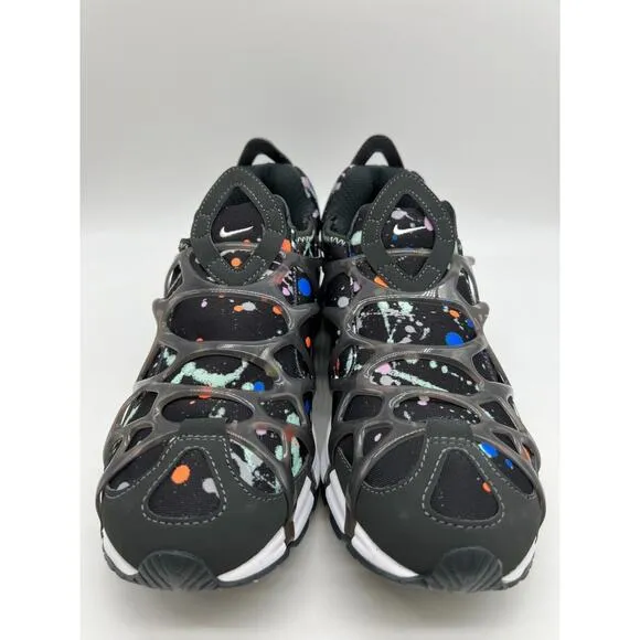 Nike Air Kukini Paint Splatter DV1894-001 Black Running Sneakers Men's Size 9