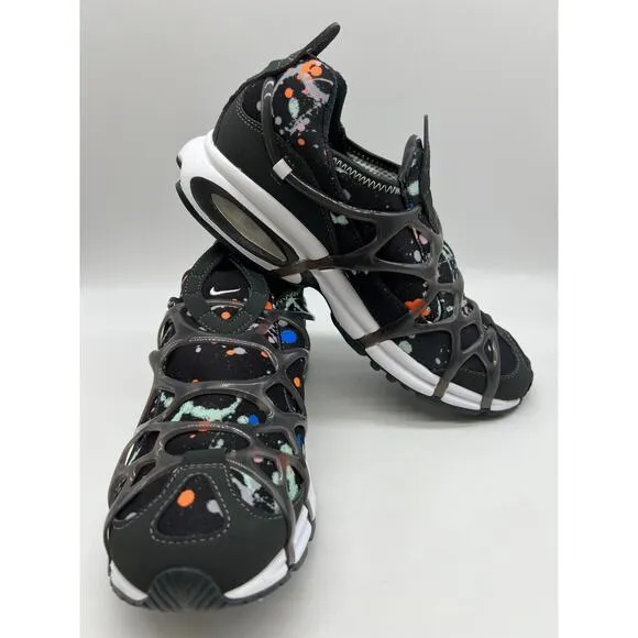 Nike Air Kukini Paint Splatter DV1894-001 Black Running Sneakers Men's Size 9🛒