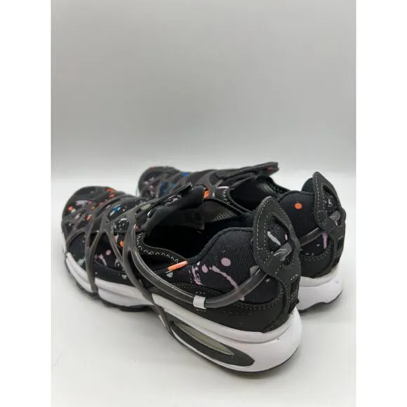 Nike Air Kukini Paint Splatter DV1894-001 Black Running Sneakers Men's Sz 8.5🛒