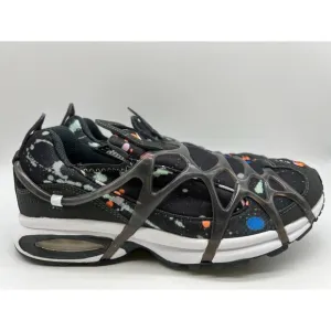Nike Air Kukini Paint Splatter DV1894-001 Black Running Sneakers Men's Sz 8.5🛒