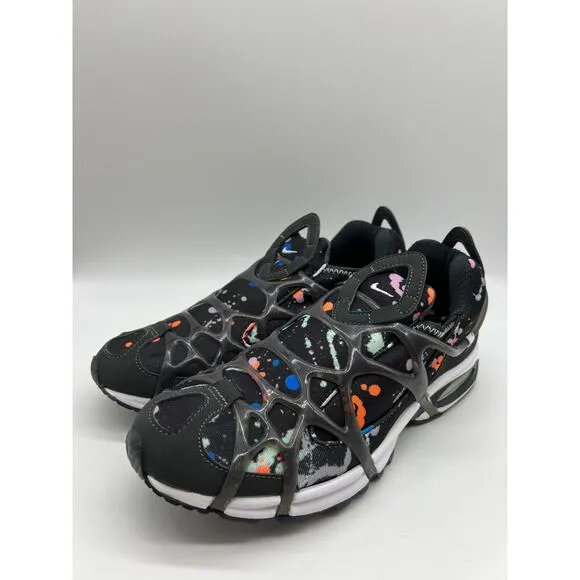 Nike Air Kukini Paint Splatter DV1894-001 Black Running Sneakers Men's Sz 9.5🛒