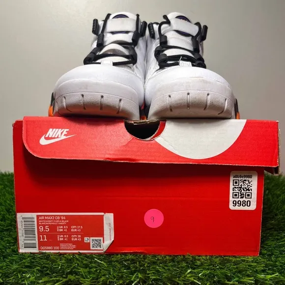 Nike Air Max 2 CB 94 Suns Barkley White Orange