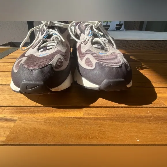Nike Air Max 200 Running Sneakers Shoes Mens 13 Pastel Blue Lace Up AQ2568-200
