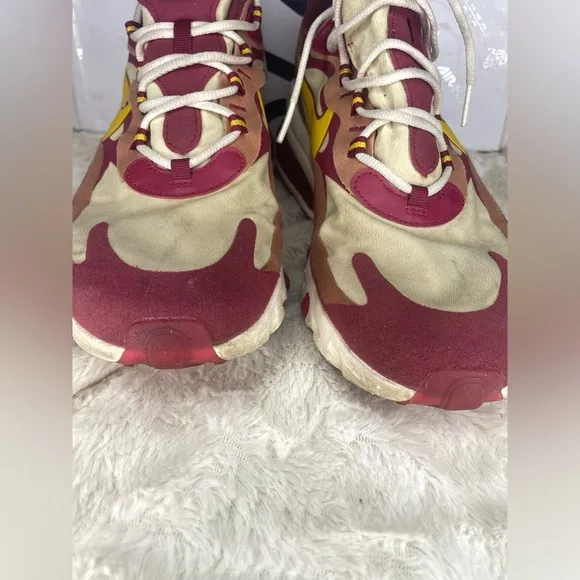 Nike Air Max 270 React Noble Red/Dark Sulfur Shoes