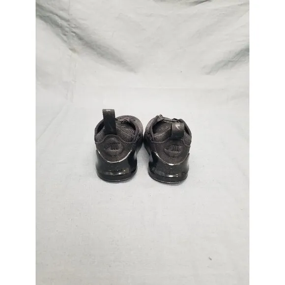 Nike Air Max 270 Slip On Sneakers Kids Size 4 Black NEW IN BOX!