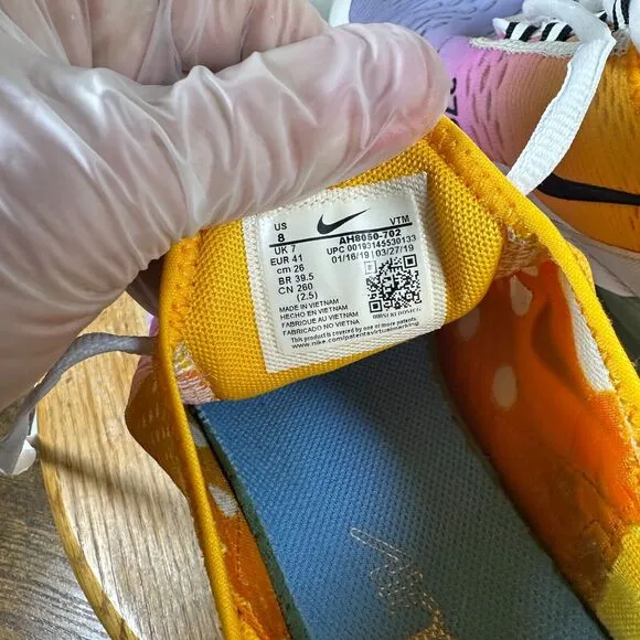 Nike Air Max 270‎ Summer Gradient University Men's Size 8 Shoes AH8050-702