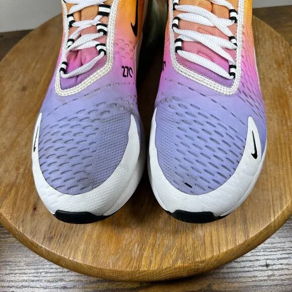 Nike Air Max 270‎ Summer Gradient University Men's Size 8 Shoes AH8050-702