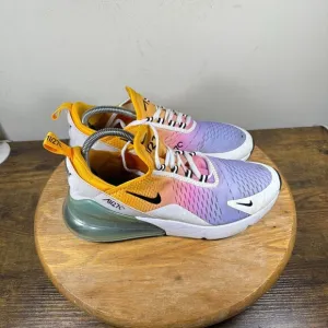 Nike Air Max 270‎ Summer Gradient University Men's Size 8 Shoes AH8050-702