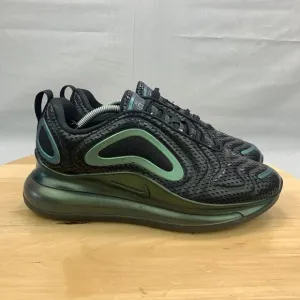 Nike Air Max 720 GS Women’s Size 8.5 / 7Y Shoes Black Lace Up Athletic Sneakers