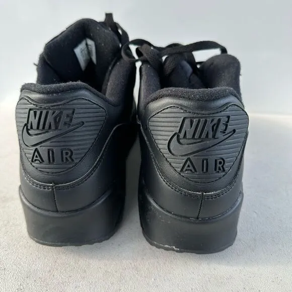 Nike Air Max 90 Mens 13 Essential Triple Black Classic Shoes Sneakers 302519-001