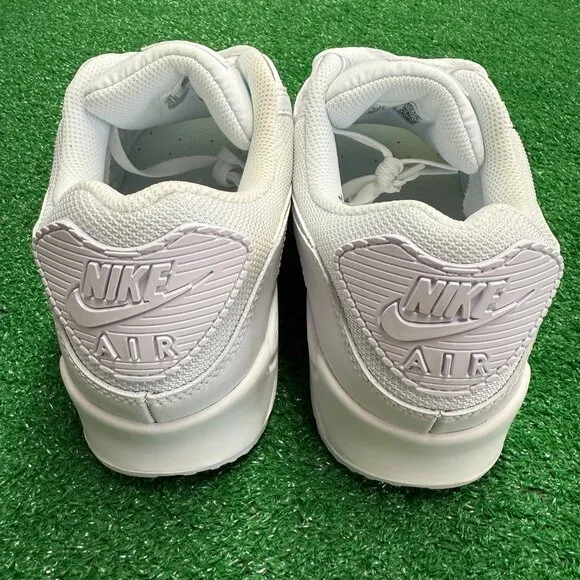 Nike Air Max 90 Recraft Triple White Mens Shoes CN8490-100 VNDS Sz 12