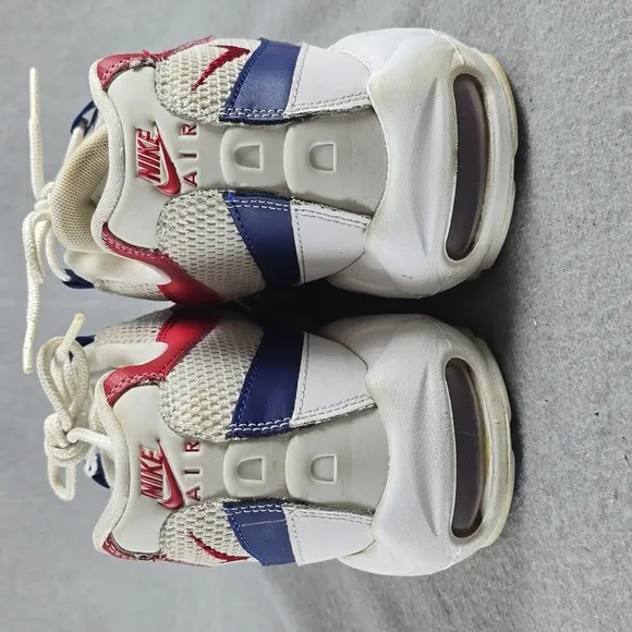 Nike air max 95 mens 11.5 red,white,blue,tight bubbles! Sneakers shoes**