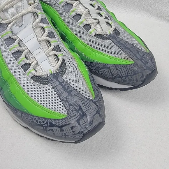 Nike Air Max 95 Rejuvenation Sneakers Men's Shoes Size 15 Green 313516-301 2006