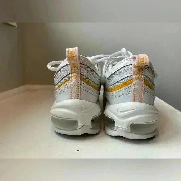 Nike Air Max 97. White University Gold. Sz8.5.
