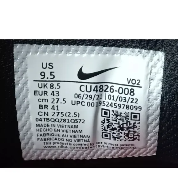 Nike Air Max AP Pure Platinum  Men's Shoes Size 9.5~CU4826-008