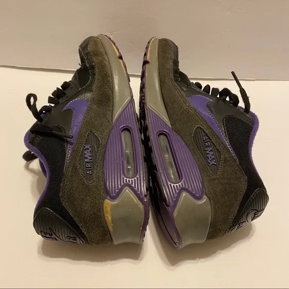 Nike Air Max blue purple sneakers size 10