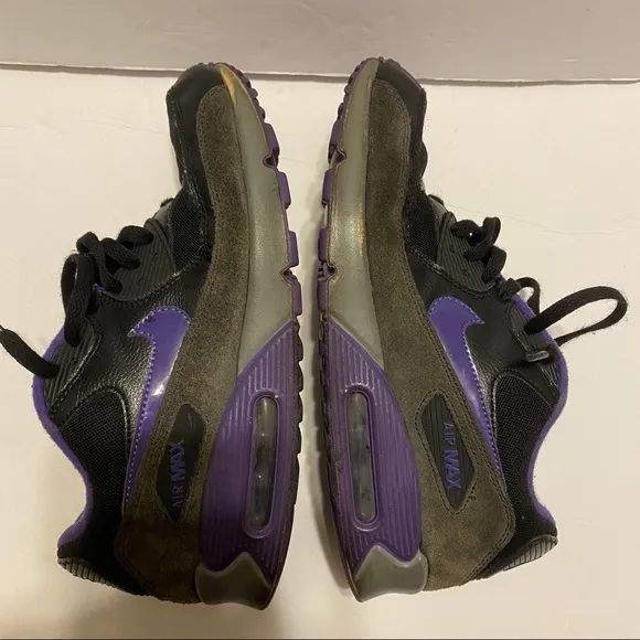 Nike Air Max blue purple sneakers size 10