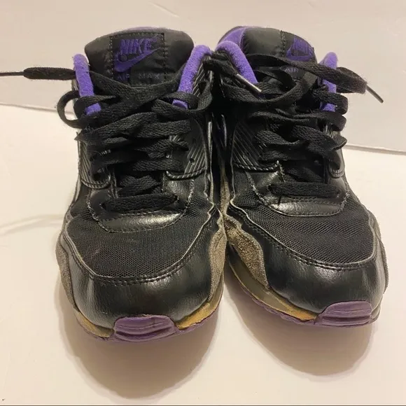 Nike Air Max blue purple sneakers size 10