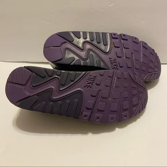 Nike Air Max blue purple sneakers size 10