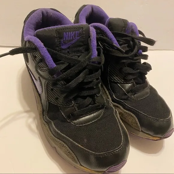 Nike Air Max blue purple sneakers size 10