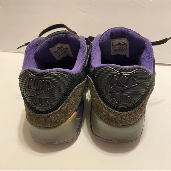 Nike Air Max blue purple sneakers size 10