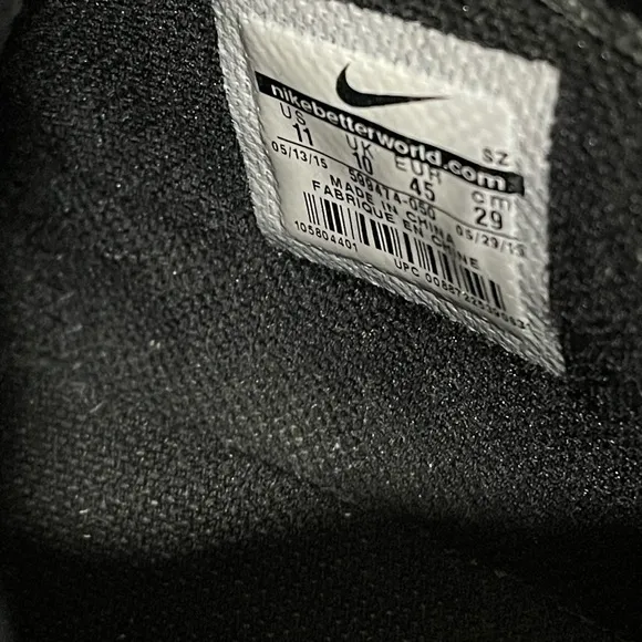 Nike Air Max Goadome ACG Triple Black Mens Size US 11