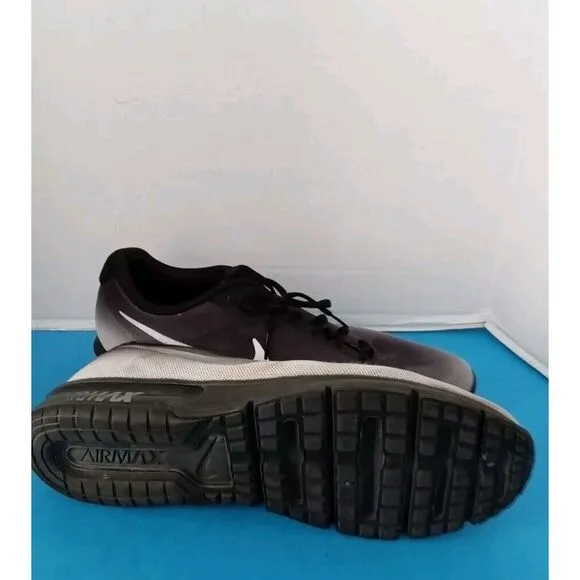 Nike‎ Air Max Gradient Athletic Shoes Black Grey Ombre Training Sneakers