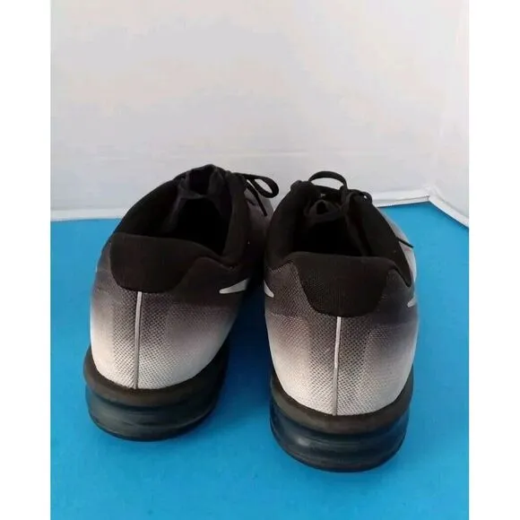Nike‎ Air Max Gradient Athletic Shoes Black Grey Ombre Training Sneakers