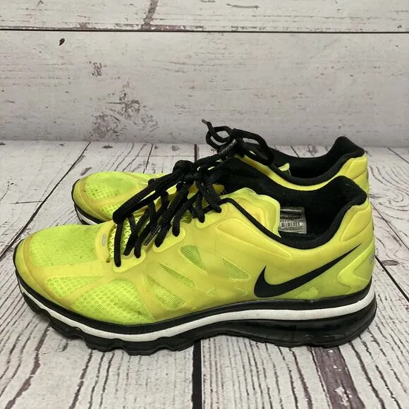 Nike Air Max Plus 2012 Sneaker Mens Size 12‎ Neon Voit Running Shoe