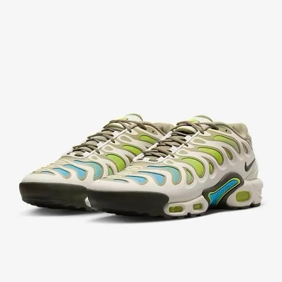 Nike Air Max Plus Drift Beige Green Blue FD4290-008 Men's Size 13 Shoes