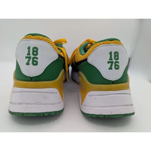 Nike Air Max SYSTM 'Oregon' Shoes Sneakers Yellow Green Men's Size 13 DZ7738-700
