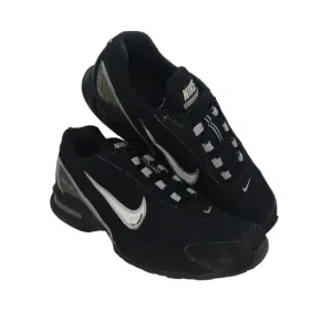 Nike Air Max Torch 3 Mens Pre-owned Black &amp; Silver Running Sneakers - sz. 10 1/2