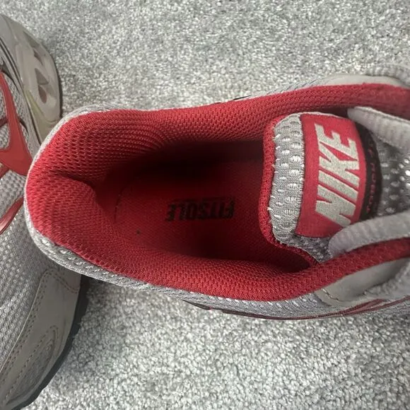 Nike Air Max Torch 4 Running Sneakers Mens 11 Gray Red CI2202-001 Low Top