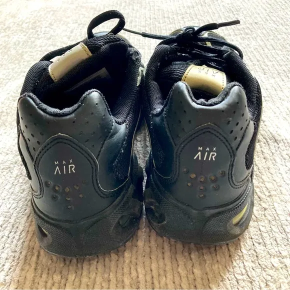 Nike Air Max Torch Anthracite Mens Silver Black Running Sneakers Shoes SZ 7.5