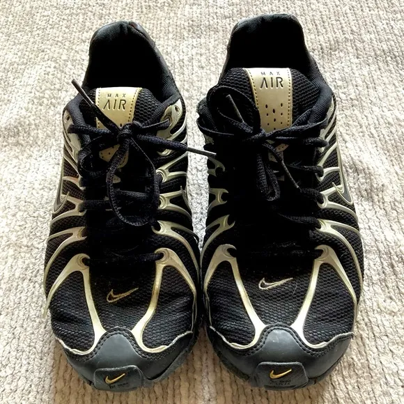 Nike Air Max Torch Anthracite Mens Silver Black Running Sneakers Shoes SZ 7.5