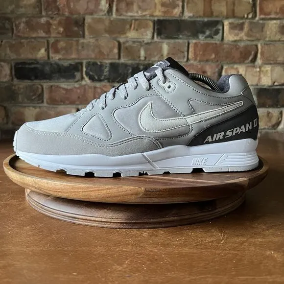 Nike Air Span II 2 SE Atmosphere Grey Running Shoes Sneakers Men's Sizes 13