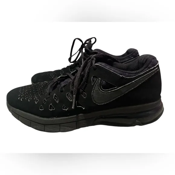 Nike Air Trainer 180 Triple Black Men Size 9 Synthetic Running Sneakers